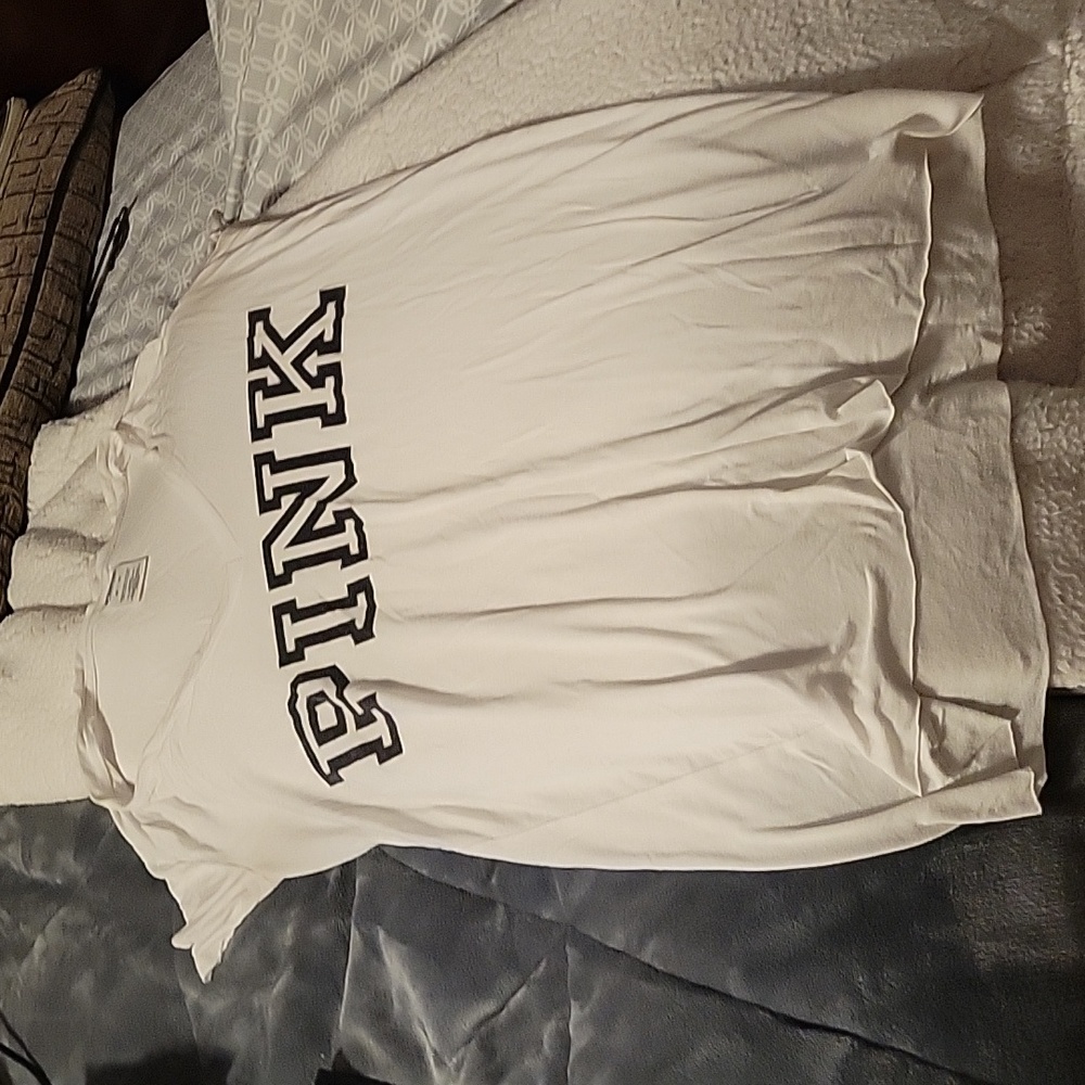 PINK White T-shirt 👕